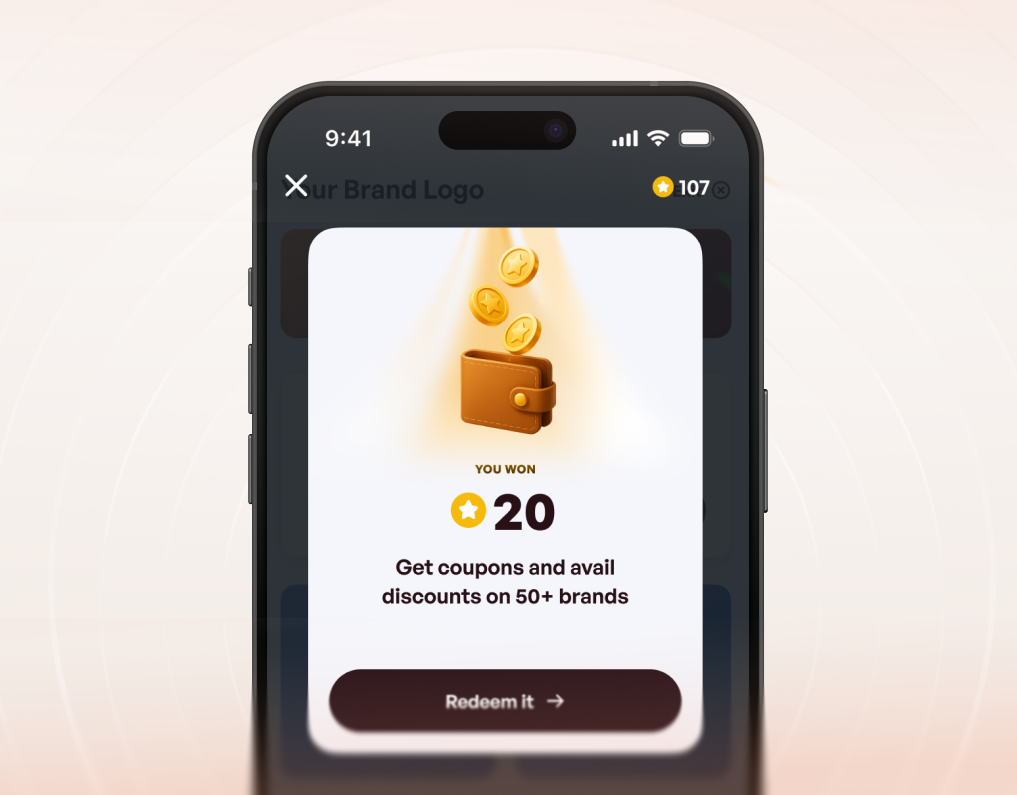 Cheggout SDK rewards and bills phone dashboard